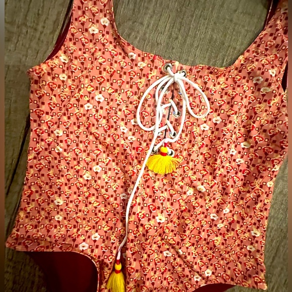 Poupette St. Barth Lola One Piece Swimsuit. - Picture 3 of 4